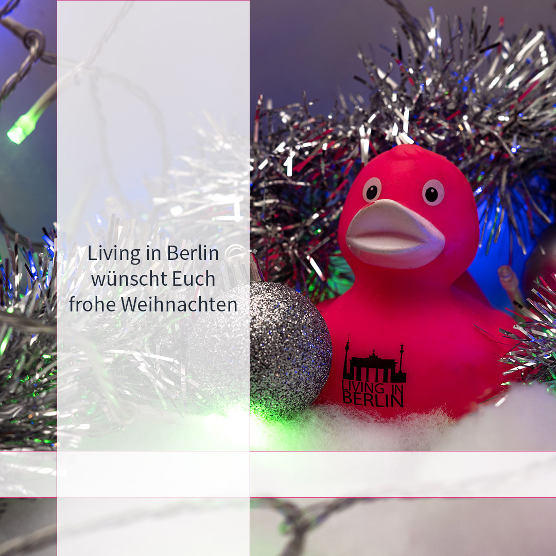 Living in Berlin wünscht frohe #Weihnachten!
Das gesamte Team von Living in Berlin wünscht euch einen schönen Heiligabend! Genießt die Zeit und kommt gemeinsam mit euren Liebsten mal so richtig zur Ruhe.