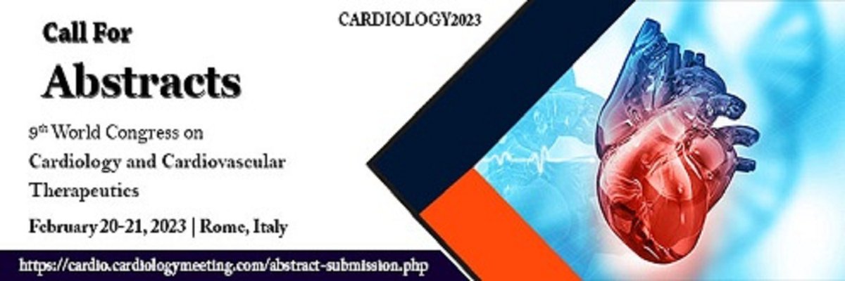 precilla_siara's tweet photo. Cardiology Conferences | Cardiology congress | Cardiology Meetings | Asia Pacific | Europe | Italy | February 20-21, 2023
URL: https://t.co/gCL87Zx6kc
#cardiovascular
#treatment
#cardiac_transplantation
#Cardiac_imaging
#Cardiac_arrest
#catheter
#case_reports_on_cardiology https://t.co/IbOmZ19idL