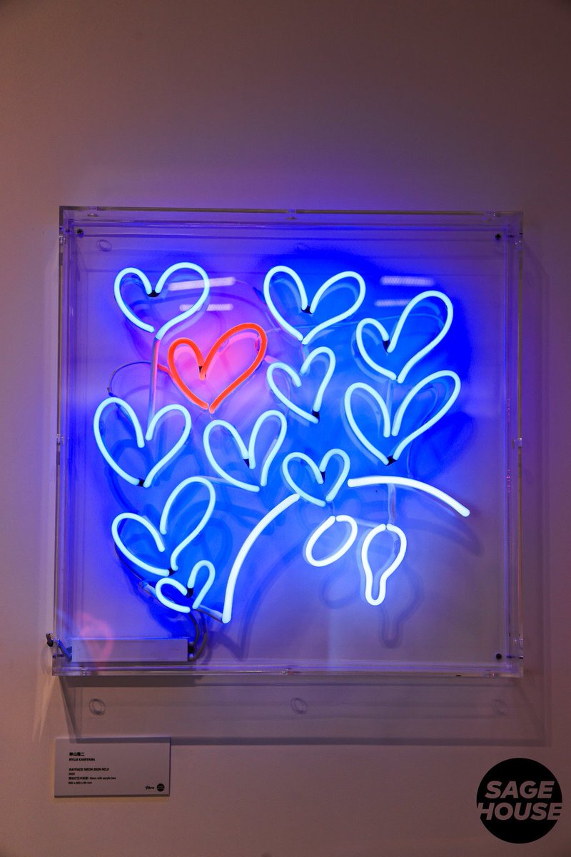 SageHouse_'s tweet photo. Cool NEON💥

Solo exhibition WANDERLUST by 
RYJUI KAMIYAMA is on view now 

Co-organiser: Sage House @sagehouse_official &amp; Fibre
@fibre_shanghai

Venue: @xc273 official
Address: No.12, Jiaozhou Road 273, Shanghai

#ryujikamiyama 
#wanderlust 
#soloexhibition
#neonlight https://t.co/4E2qo0gLPN