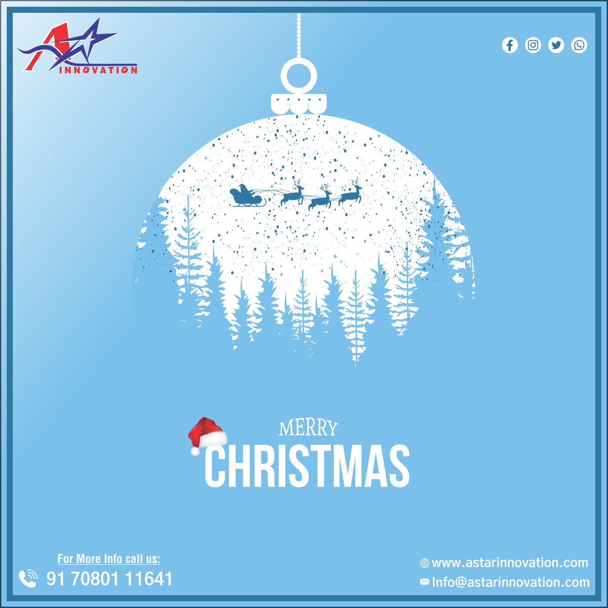 innovation_star's tweet photo. Wishing you a joyous Christmas and a prosperous New Year.
#merrychritsmas #christmas #christmascelebration #ASI #celebration #brandingsolution https://t.co/ZdxQYHkpsh