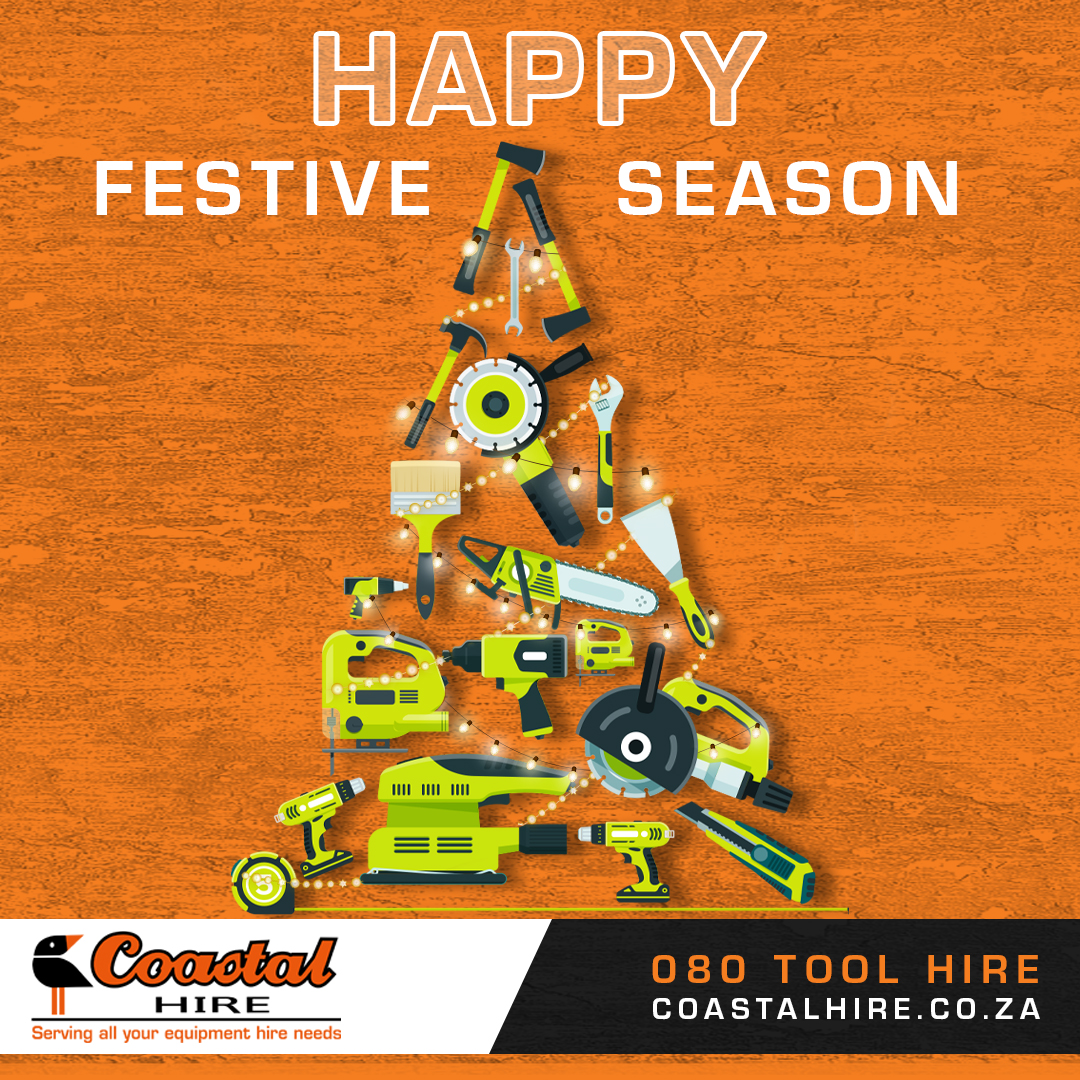 CoastalHire's tweet photo. We wish all our customers a happy festive season.
Be safe this holiday! #FestiveSeason #CoastalHire #TurnToTheExperts https://t.co/aVeY2NNX1y