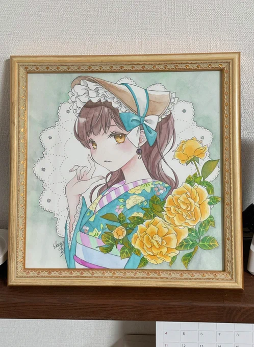 和ロリちゃんウォーターフォード細目/シャープペンシル/水彩色鉛筆#水彩色鉛筆#しーぷのアナログ 