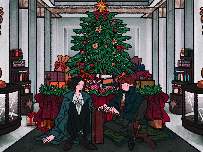 #MerryChristmas #FantasticBeasts 