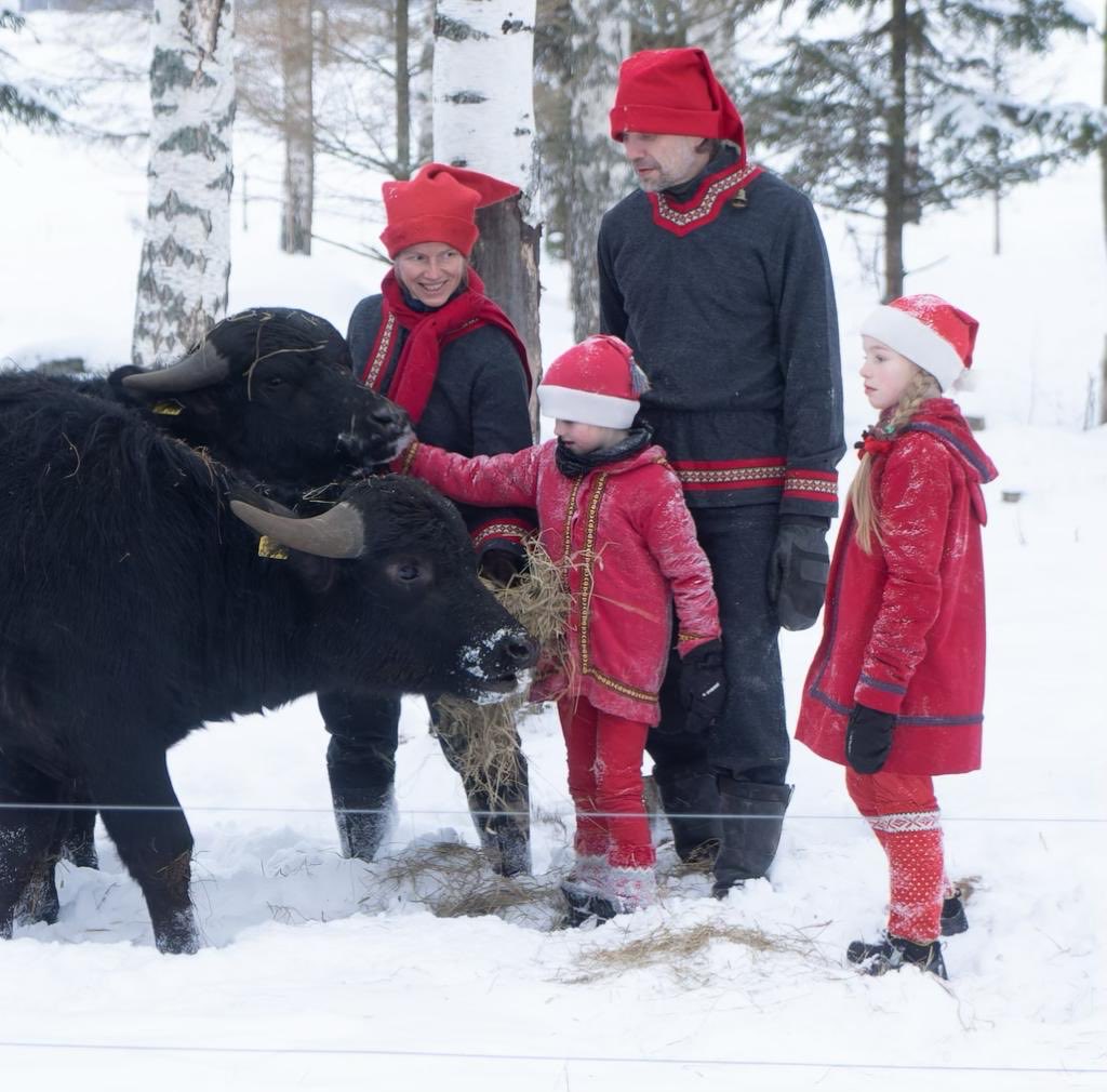Hyvää joulua toivottaa #vesipuhveli ’t Urho ja Tarmo ja heidän ’henkilökuntansa’ 😊
