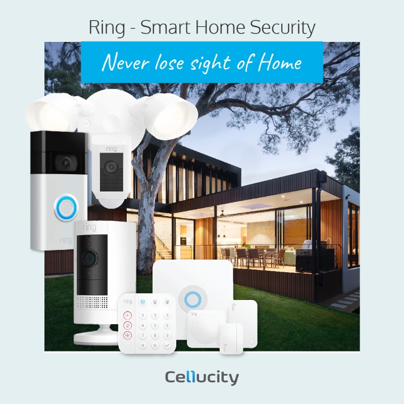 Cellucity's tweet photo. Never lose sight of Home with the Ring Smart Home Security.
It's the ideal solution while you're on holiday and keeps your mind at ease.

Shop at a Cellucity near you or online at https://t.co/RkxOyUxt5M

#RingSmart #ringhome #ringsecurity https://t.co/vhnGnSgjQn