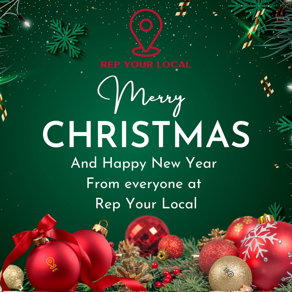 From all the team at Rep Your Local, we would like to wish you & yours a very Happy Christmas 🎄🎅& a prosperous 2023 🎉 Thank you for all your continued support throughout the year! Enjoy the time with your nearest & dearest 😊 #repyourlocal #christmas2022 #holidays #ireland