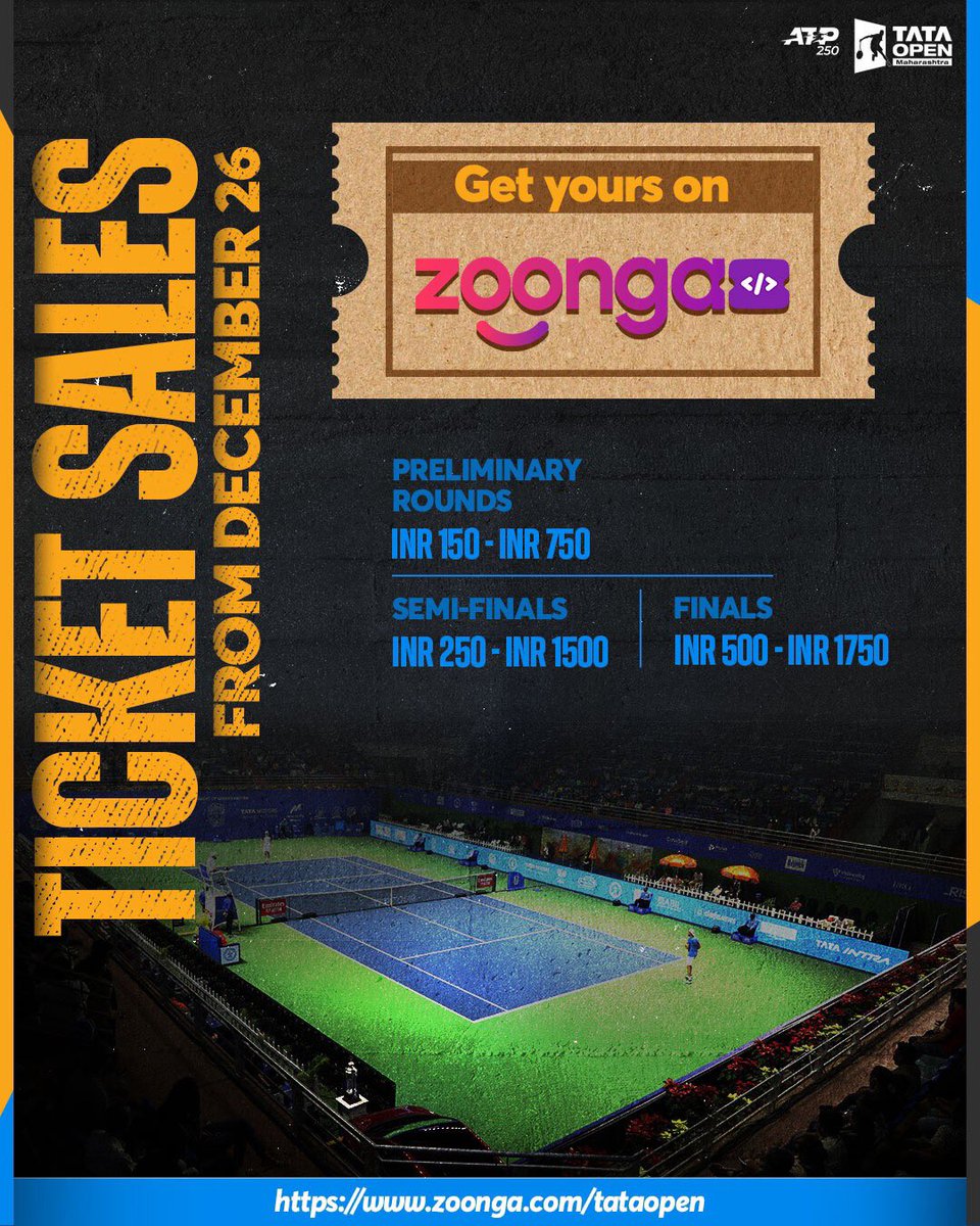 Tata Open Maharashtra tweet media