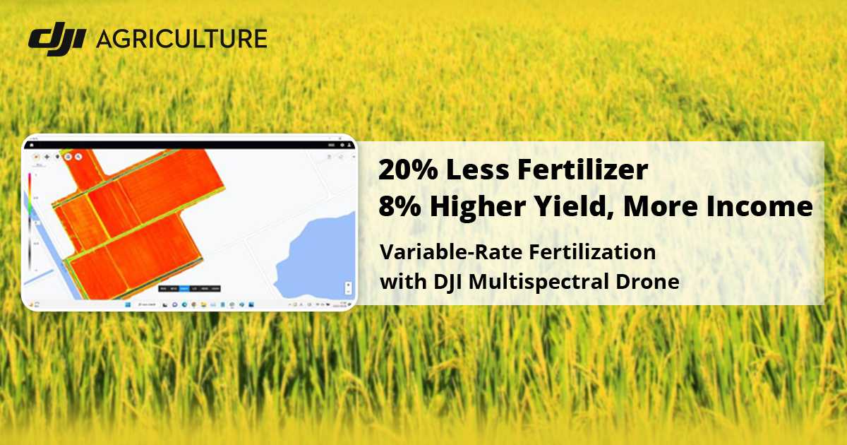 Spreading fertilizer evenly on a large scale causes decrease in rice quality and waste of fertilizer. Here's a DJI solution which has been proven to be successful in November, 2022.💡
Explore more bit.ly/3C0RI3Q
#DJIAgrasCaseStudy #precisionagriculture #GrowMoreWithLess