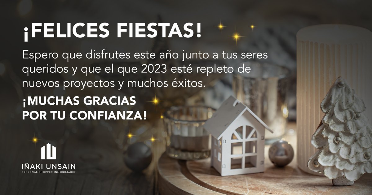 🥂 Te deseo mis mejores deseos para estas fiestas y que se cumplan tus objetivos en 2023.

🎄 ¡Feliz Navidad!