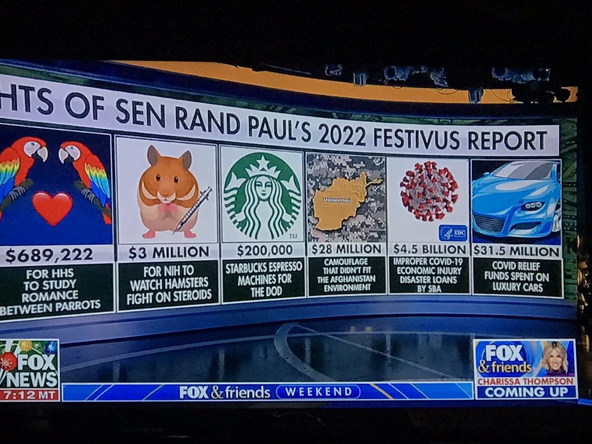 QShutt's tweet photo. @DanCrenshawTX Some of this crap was in the bill. Not to mention money to determine wether or not “thanos” could snap his fingers! Really? Wtf https://t.co/H9hFf4J3is
