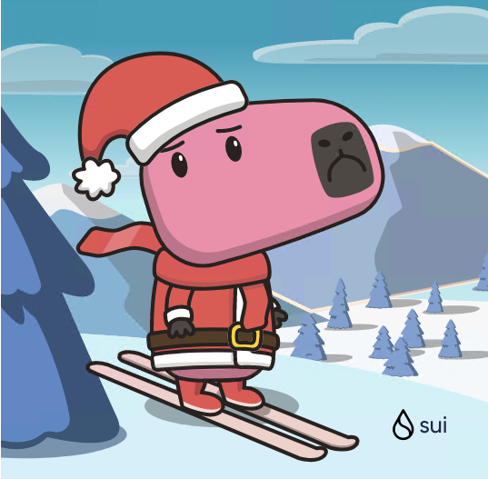 Kibasic:Kibasic bears the stigma of ancestors who did many bad things in the forest before, so all animal bosses don't hire Kibasic to work, and animals don't make friends with it. Kiki was lonely and had a bad life, so he felt very sad and went skiing alone!
#CapyHolidays