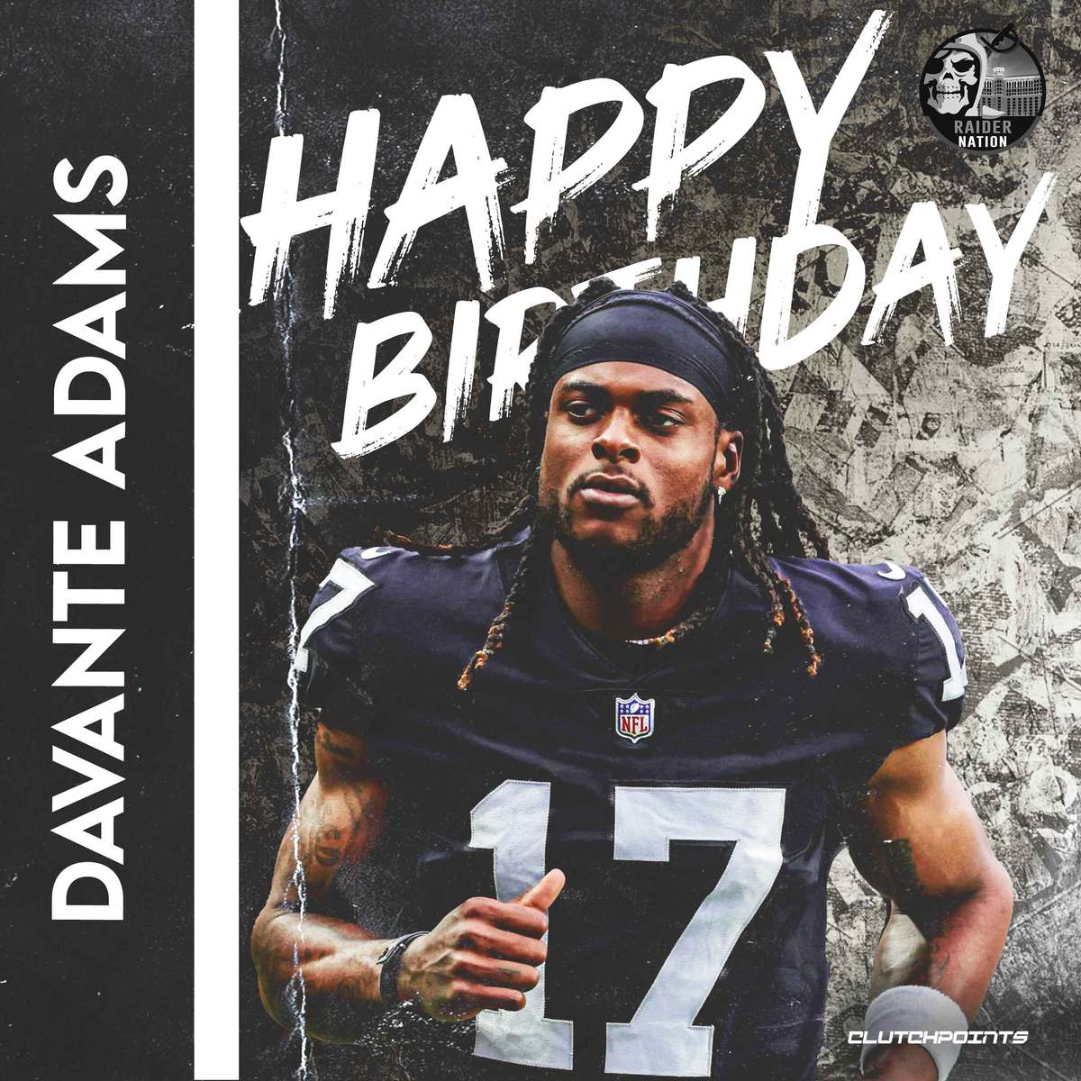 Raiders Nation, join us in wishing Davante Adams a happy 30th birthday 