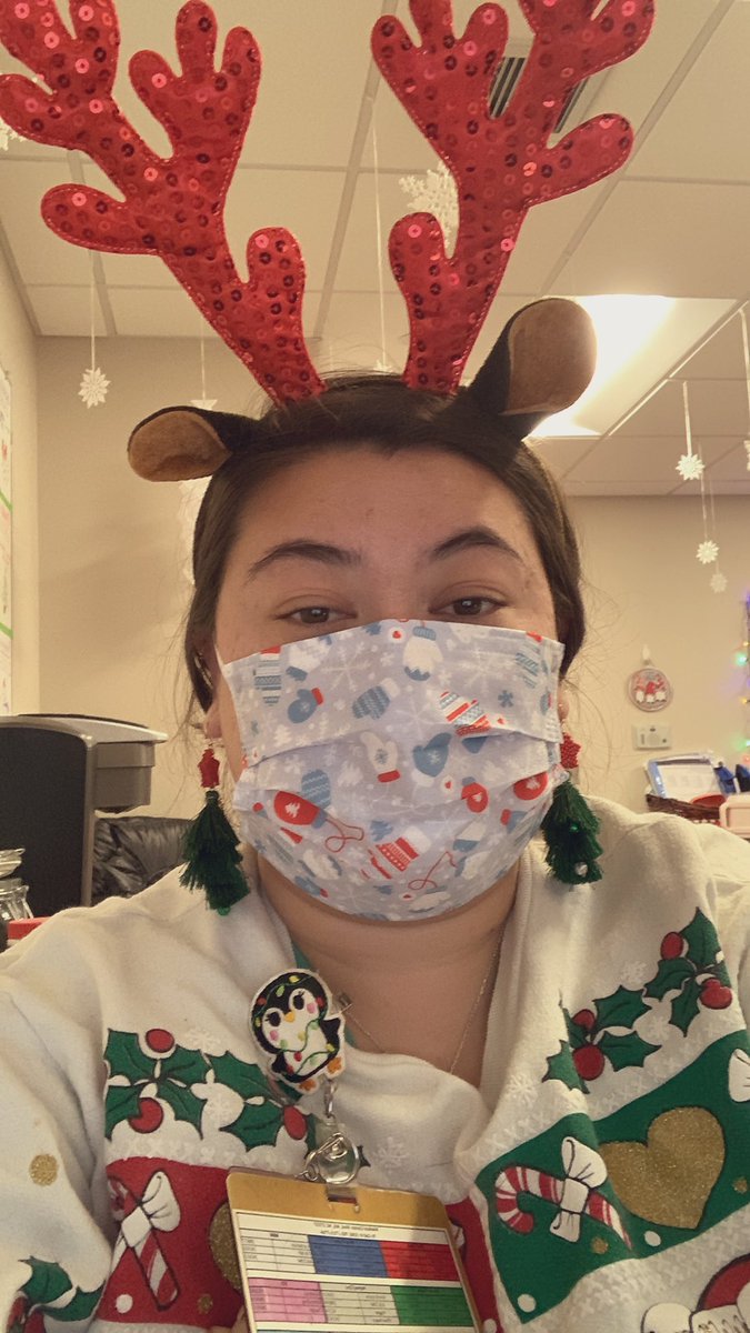patho_jen's tweet photo. dressed like this in the hospital and when people say merry christmas responding “I don’t celebrate christmas” https://t.co/HS4zYCozrI