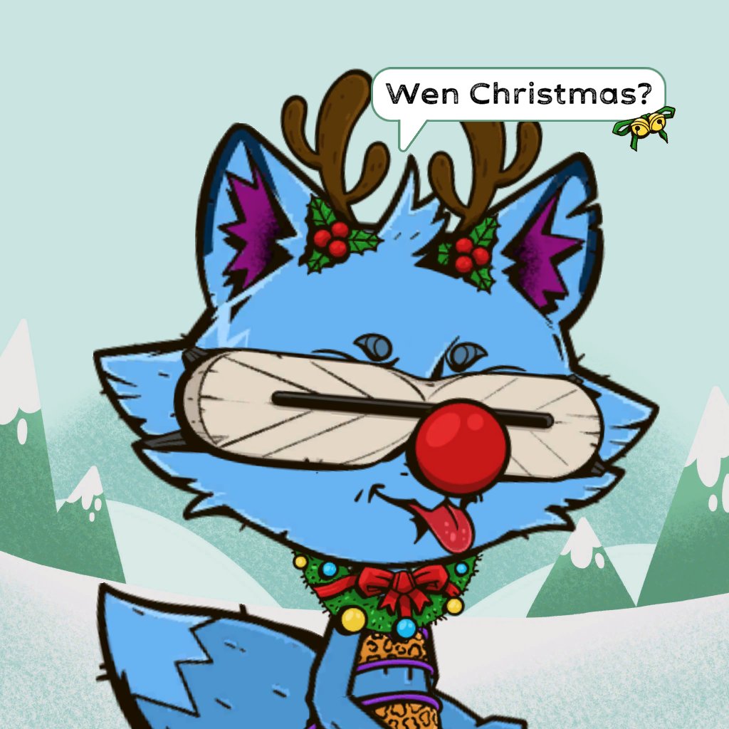 rogues_studio's tweet image. Wen Christmas? 
Soon... Happy Christmas Eve, Foxiz!

Image made with our Foxmas.io tool. Get your Foxmas card here 👉️ bit.ly/3FMiqyb

#Foxmas #Christmas2022 #NFT #Web3Game #WenChristmas #Happyholidays