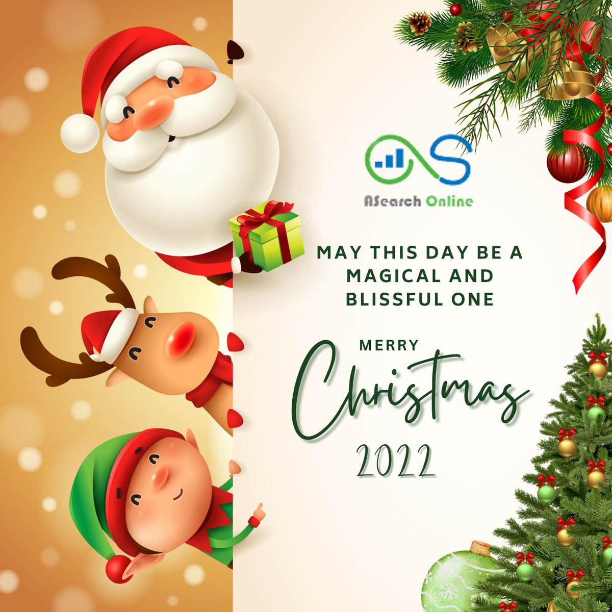 Asearchonline's tweet photo. @Asearchonline wishing you a merry Christmas along with much continued success.

#marketing #JoinUs #ContactUs #search #digitalmarketing #Web 
#digitalmarketingfacts #DigitalTransformation #Strategy #ASearchOnline #MerryChristmas https://t.co/EavodZtGKG