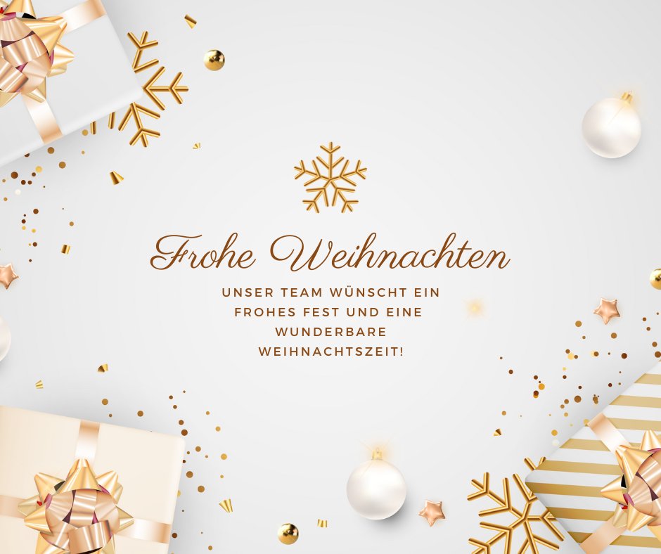 WohnenImAlter's tweet photo. Frohe Weihnachten und alles Gute für das neue Jahr! ❤️ 
Wir bedanken uns bei all unseren treuen Kunden und Freunden und wünschen Ihnen eine besinnliche Zeit.
#froheweihnachten #weihnachten #weihnachteninderpflege #pflege https://t.co/DWs8gKjynW