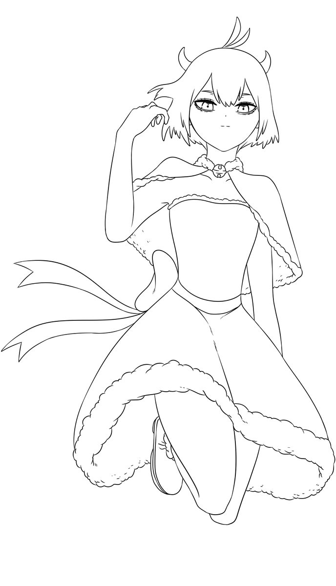 Shyroceruss's tweet photo. Feel free to color this 🥰 #BlackClover https://t.co/3XCVzMy16t