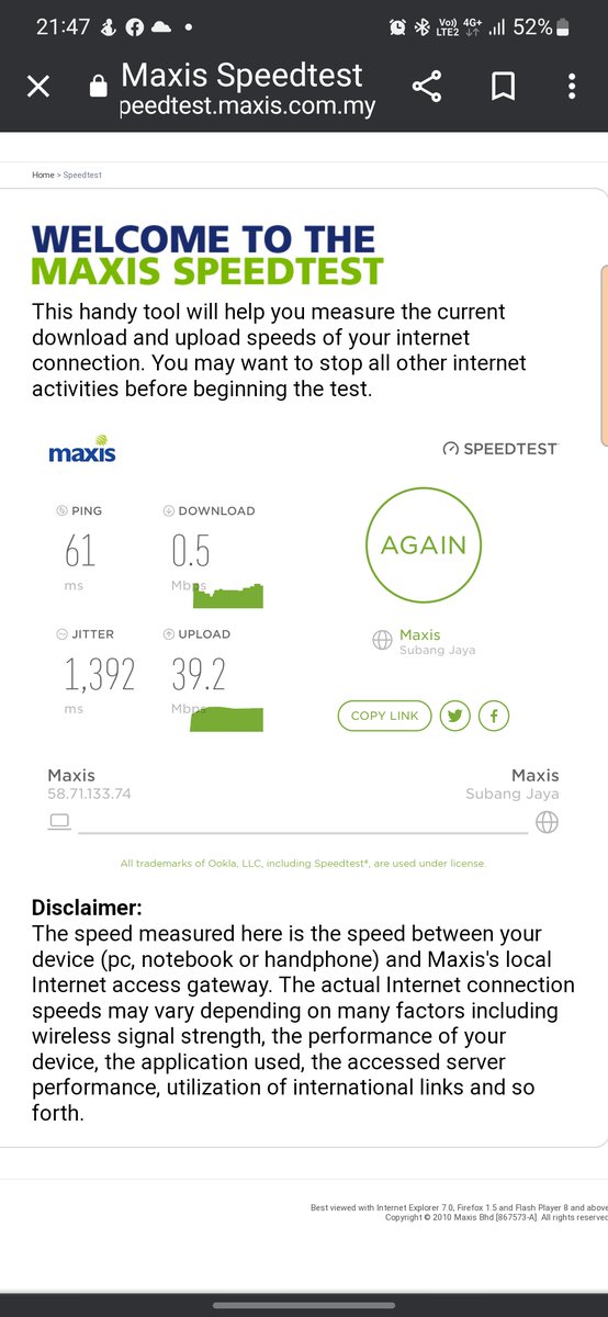 surerock's tweet photo. @Maxis laju macam Babi for upload. Tapi Babi nya slow for download. Kebab Ian apa kah ini? https://t.co/g1mofQgpyk