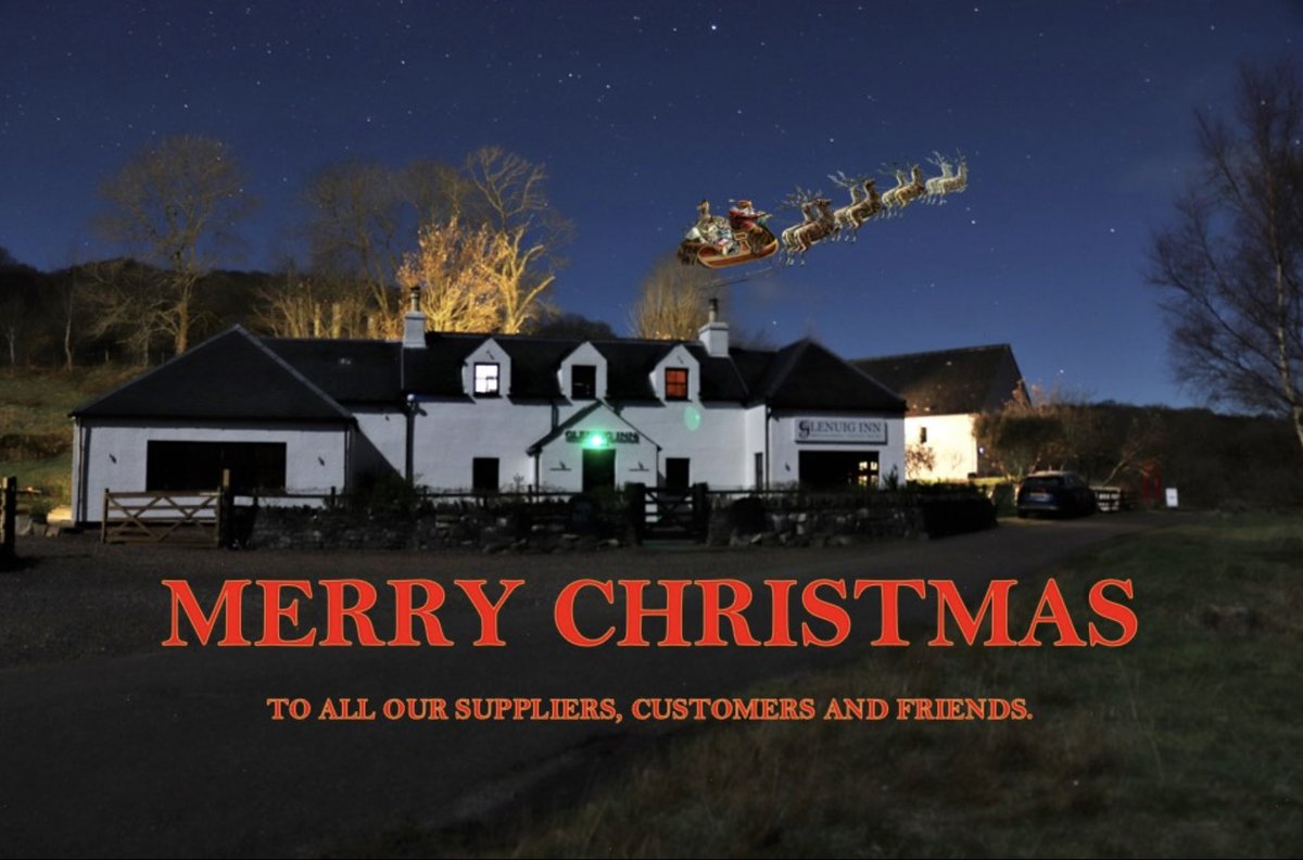 Desde nuestro nuevo hogar en escocía (<a href="/GlenuigInn/">Glenuig Inn</a>), te enviamos nuestros deseos por una Feliz Navidad. 🎄🎁