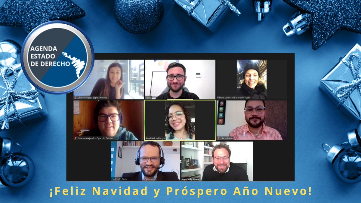 Desde Agenda Estado de Derecho queremos desearles unas felices fiestas y un próspero año nuevo.

Queremos agradecerte por ser parte de este proyecto y desear que Latinoamérica avance en términos de Estado de Derecho 🎁💙 

¡No te pierdas las novedades que traeremos en el 2023!
