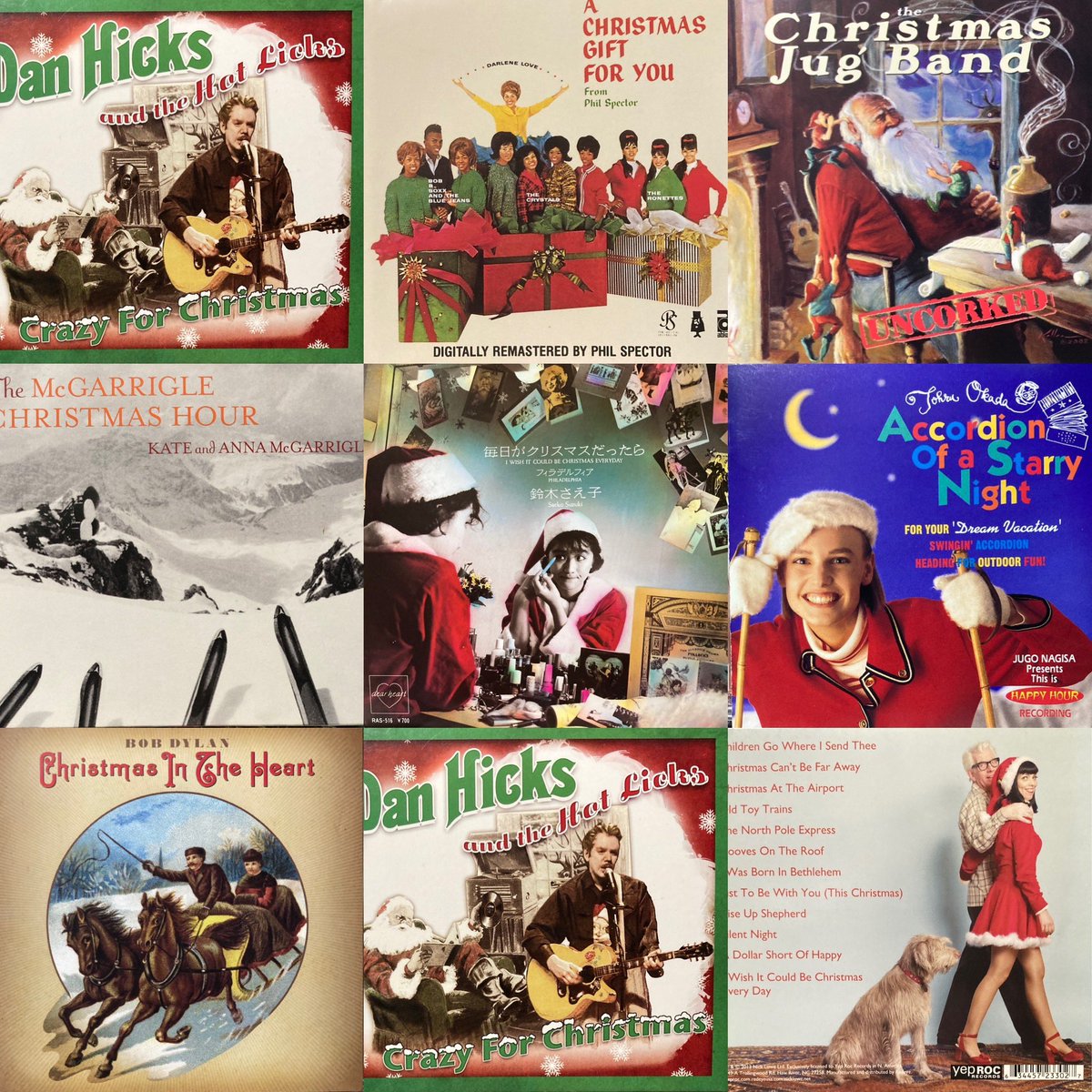 buntk1's tweet photo. Tonight's playlist in my room
＃鈴木さえ子
#nrba #philspector #danhicks #christmasjugband #kateandannamcgarrigle #nicklowe
＃岡田徹
#bobdylan
Happy winter Holidays! https://t.co/1bq9eGFhD3