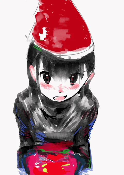 #イラスト #MerryChristmas 