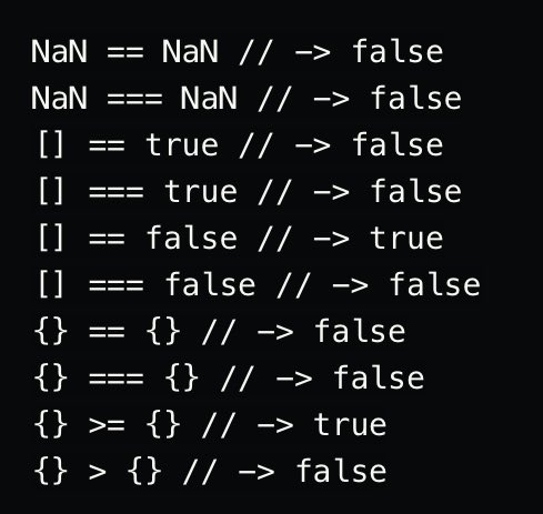 sujayvadavadagi's tweet image. In javascript the comparison operators act really weird in many cases. But still great in implementing great Applications.