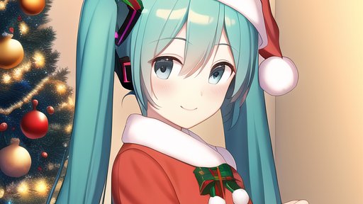 #NovelAI #初音ミク

せっかくクリスマスなので出力していたクリスマスミクさんたち。
みんな可愛い😊 
