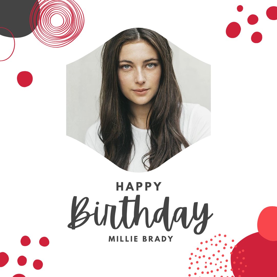 FANdemoniumNet's tweet photo. Join us in wishing a happy birthday to Millie Brady! We hope that you have a wonderful birthday. #happybirthday #milliebrady #thelastkingdom #aethelflaed #teenspirit #Surface #prideandprejudiceandzombies #kingarthurlegendofthesword #intrigosamaria #thegueensgambit https://t.co/vWOmlghN7v