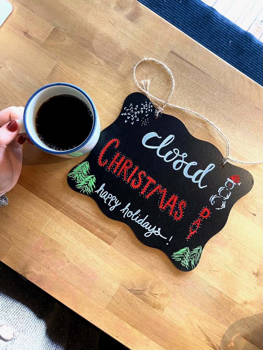 AutumnPearlWI's tweet photo. Normal hours today (12/24), open till 1pm! Closed tomorrow (12/25). Merry Christmas and happy holidays to all of you! 🎄
#Stoughton #StoughtonWI #StoughtonWisconsin #CoffeeBar #CoffeeShop #StoughtonCoffee #DripCoffee #Coffee #stoughtoncoffeebreak #smallbusiness #christmas https://t.co/BJ0wkmN1cF
