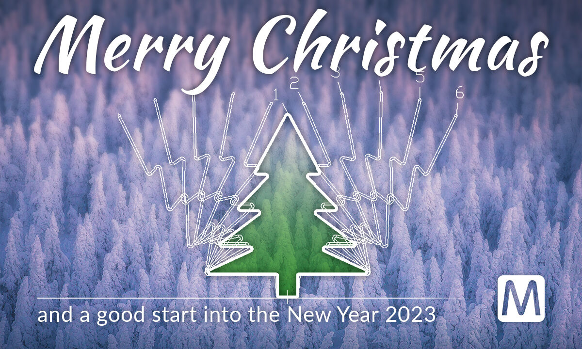 We wish everyone a Merry Christmas and a good start into 2023.