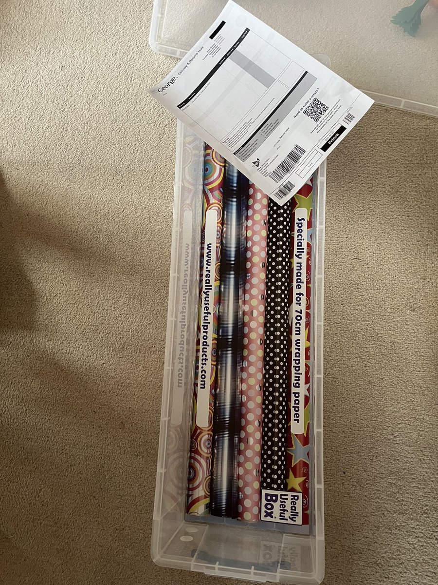 Hi <a href="/Georgeatasda/">George at Asda</a> you may want to update your website please, this storage box doesn’t come with the tray/inserts like the image you are using! #disappointed