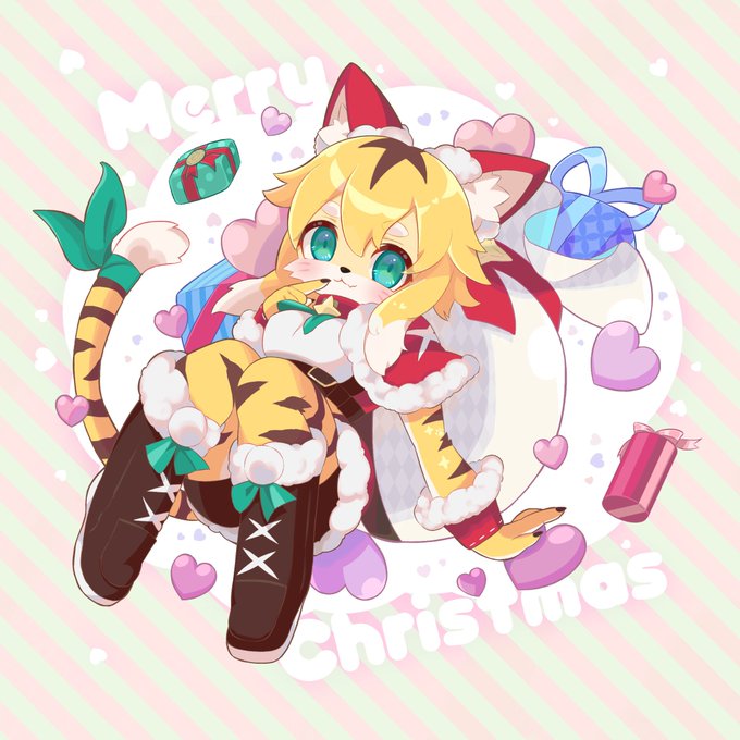 メリクリミアちゃん🎁
 #ワーフリクリスマス #ワーフリ #ワーフリファンアート 