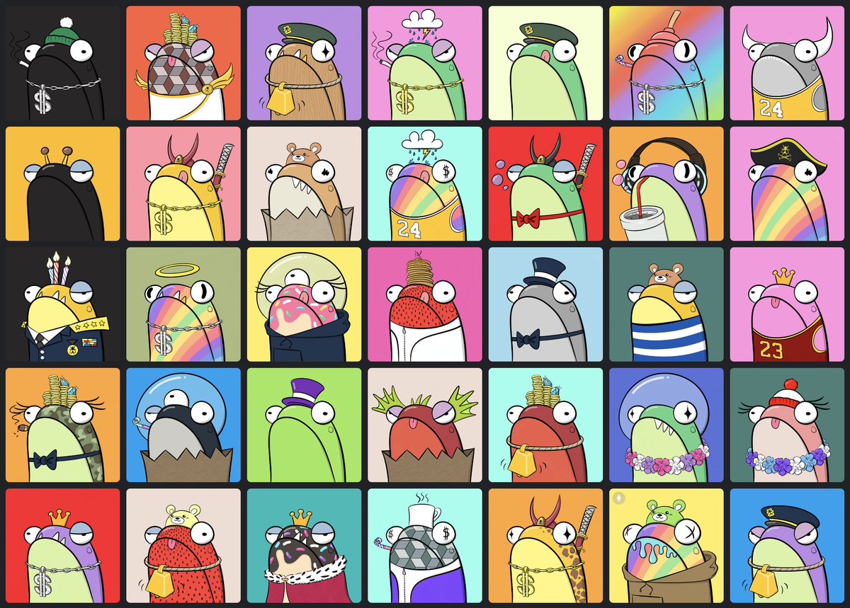 This weeks frog sales ribbit! opensea.io/collection/fly…
