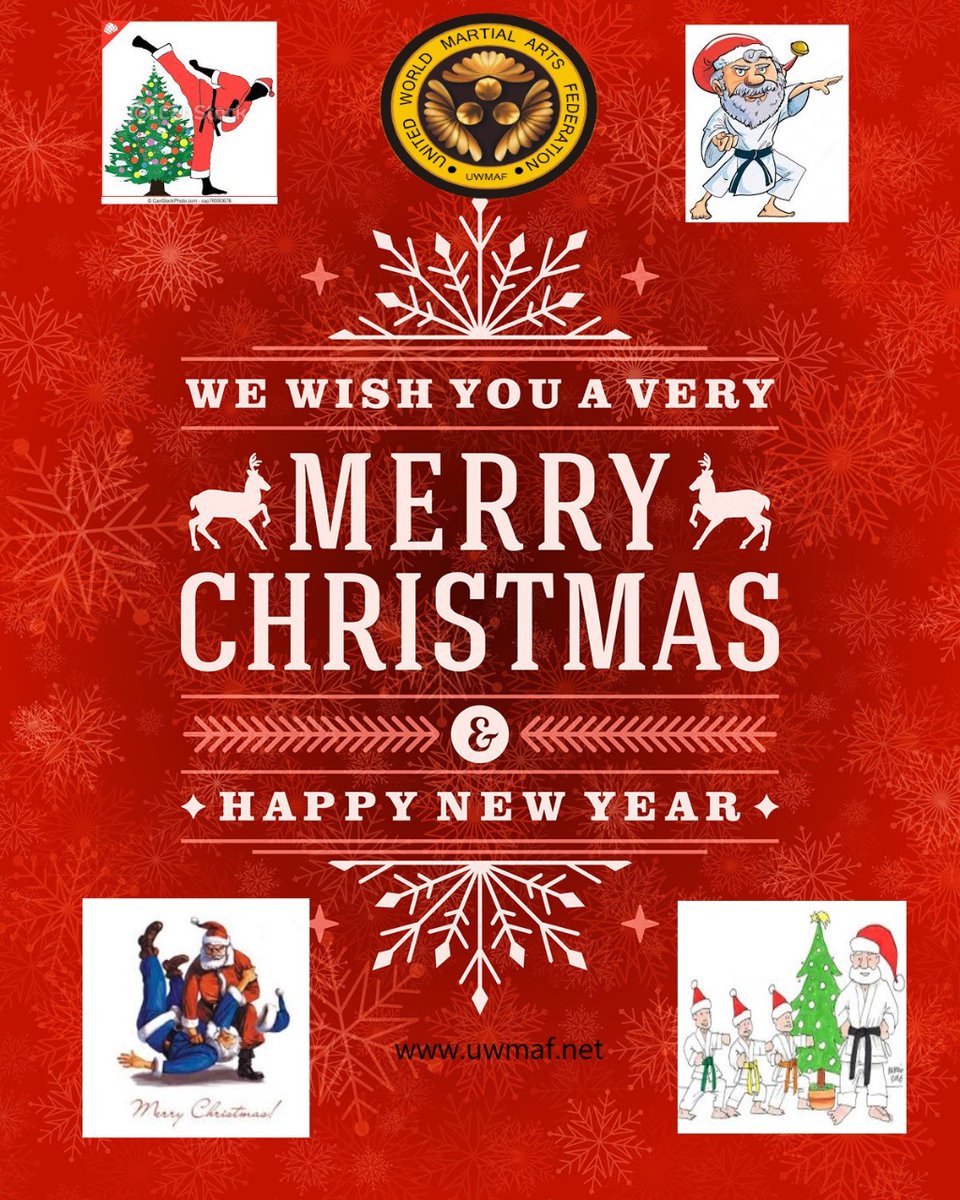 Wishing all Martial Arts O4ganizations and Martial Artaut a Happy Festive Season.
