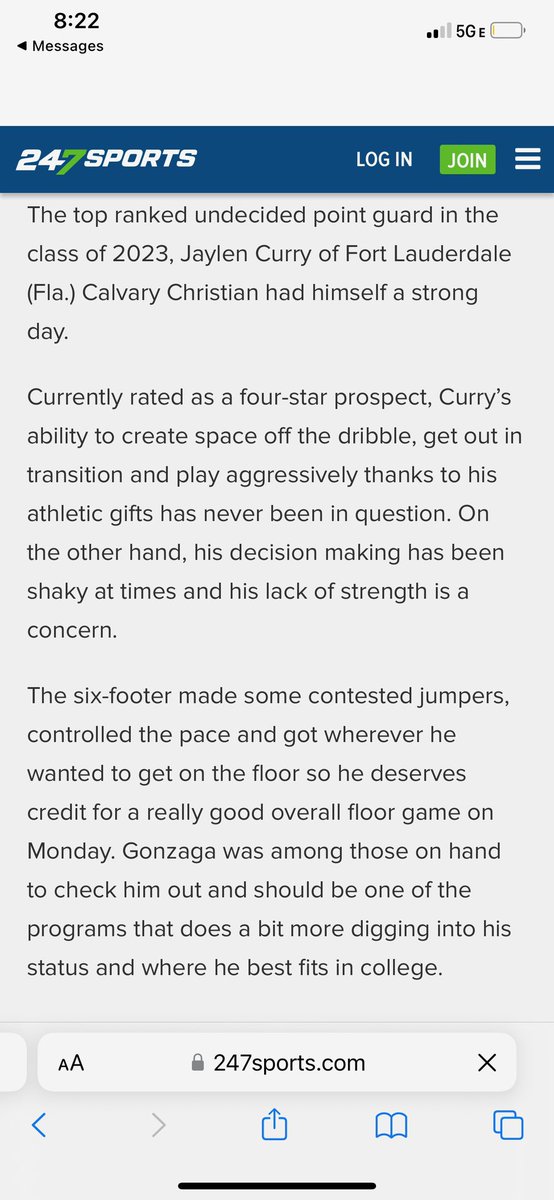 CalvaryChristi3's tweet photo. 2023 PG Jaylen Curry had a great tarkanian classic ! #keepplugging https://t.co/NDb3kwMkwC