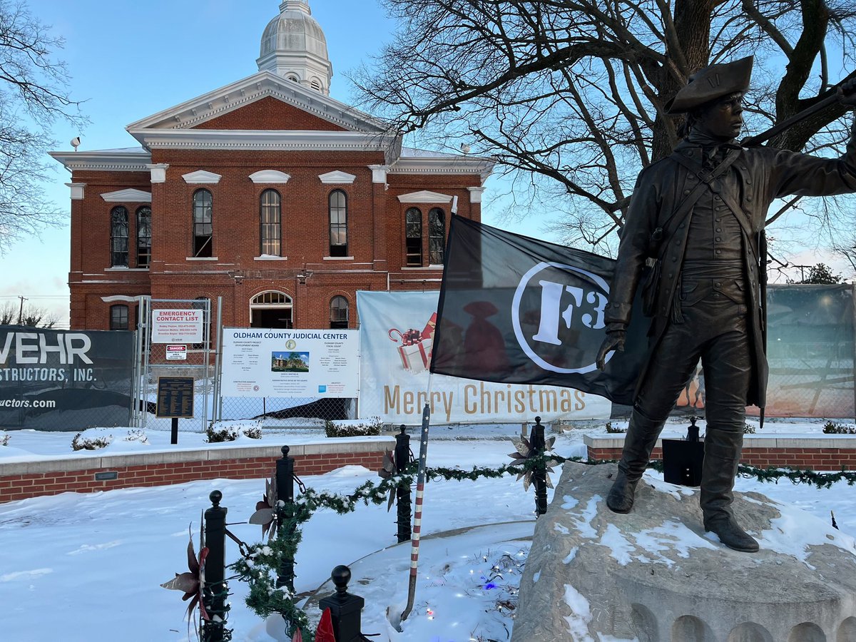 F3Louisville's tweet image. Several AOs getting after it here in The Ville. Strong work gentlemen!! A little crazy makes everything more fun. #hotorcold