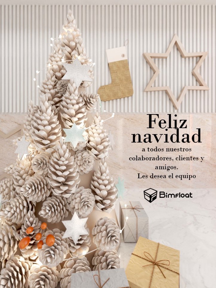 Merry Christmas to all our partners, clients and friends from the Bimfloat Team! #BIM #Architecture #interiordesign #VR #AR #XR #HighEndDesign