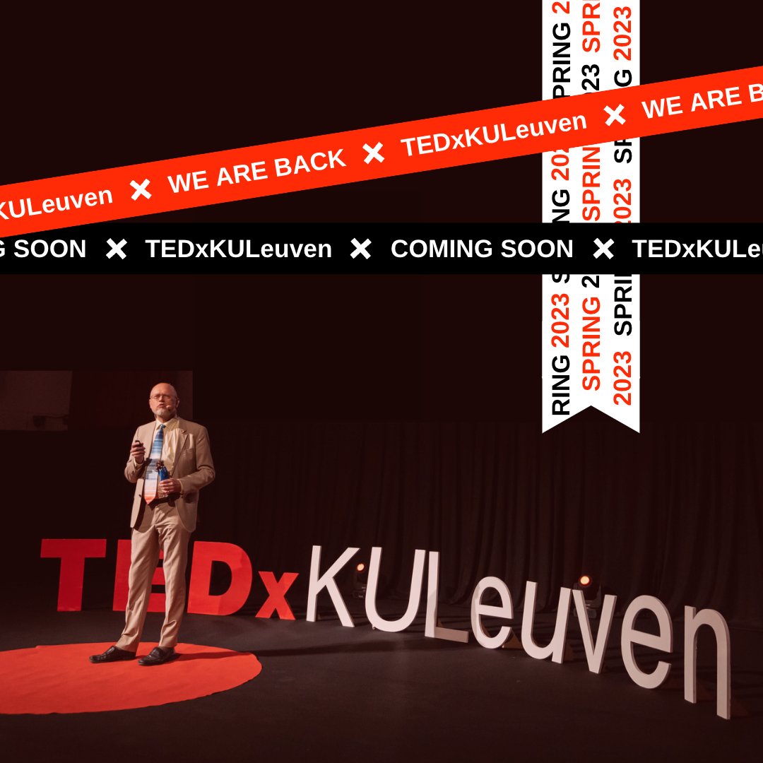 ❌ We are back for another year! ❌

In spring of 2023 there wil be a next TEDxKULeuven event! Preparations for this event have started and we are so excited for it! This year we will be bigger, better and bolder, and we hope to see everyone again!

Follow us to stay up-to-date!