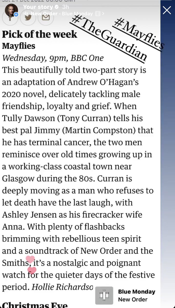 #PickOfTheWeek #Màylies #TheGuardian @bbcone