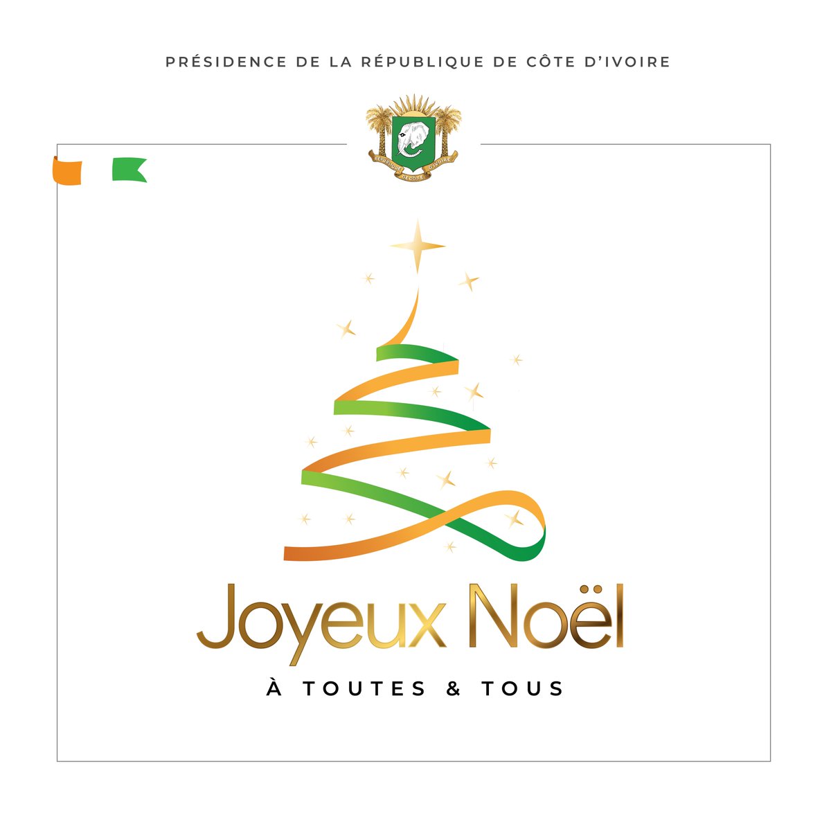 AOuattara_PRCI's tweet photo. Joyeux Noël à toutes et à tous ! https://t.co/scr4T06rcK