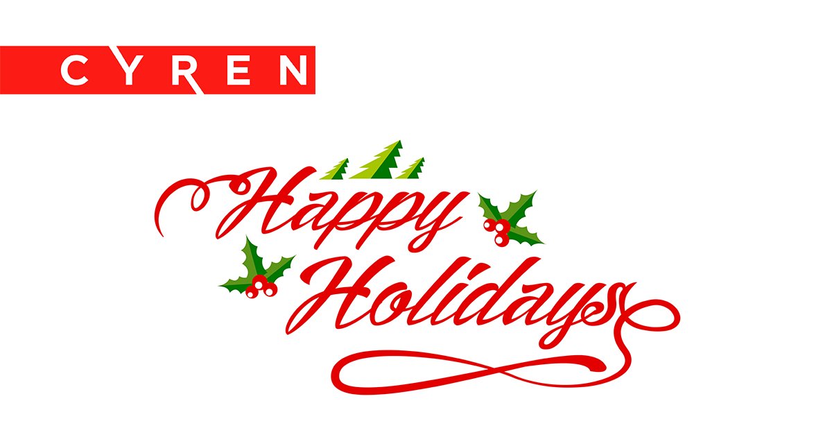 Happy Holidays from everyone at Cyren 🎄❄️