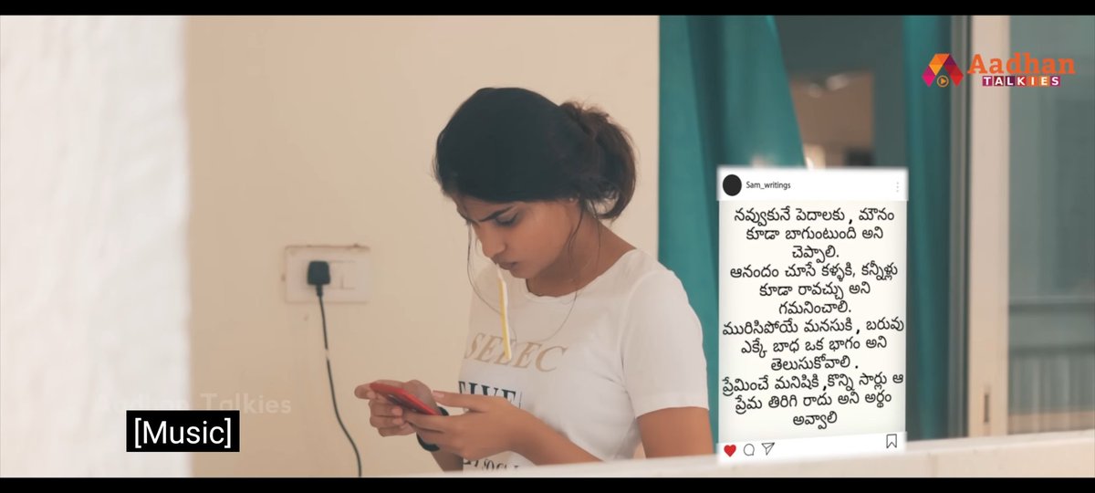 kamal_kandula_'s tweet photo. #SpeakOutSam by @gandreti_varun is lovely❤️.

Loved the Quotes. They carried the pain, most importantly they had LOVE in it❤️.

Music by #StephenSam is so pleasant✨.

Expressions by #NaveenVarma are too good. #DivyaReddy just rocked it👏.

Watch this shortfilm!! https://t.co/1QnWxcGgoO