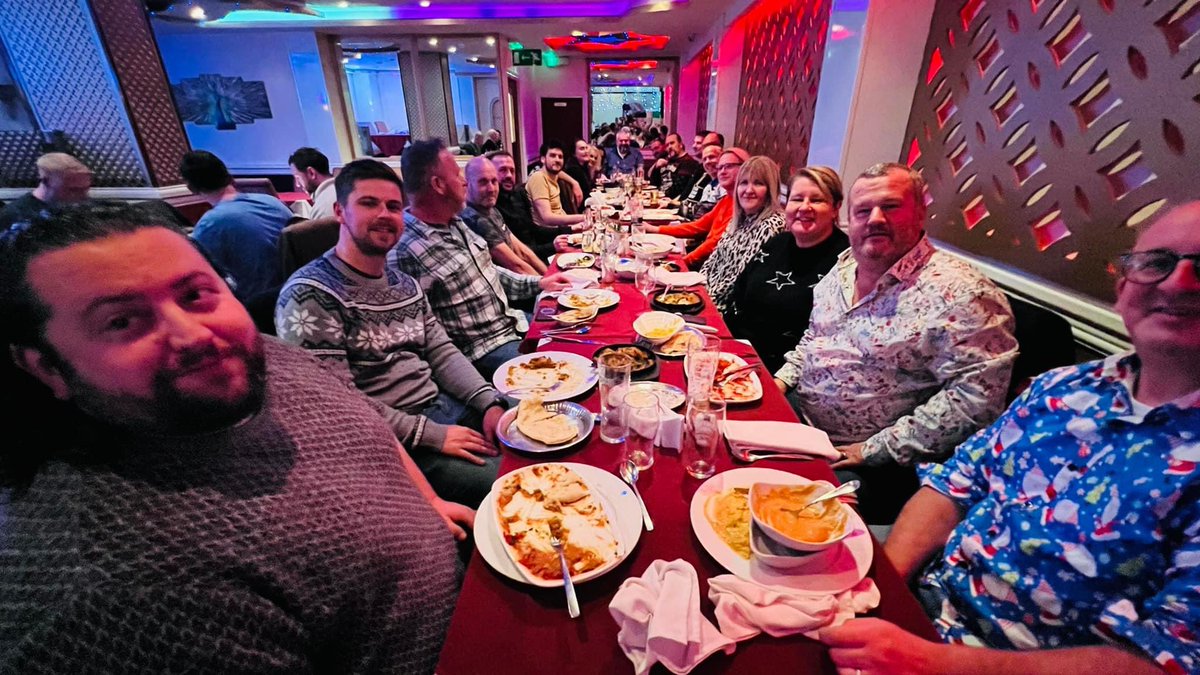 A great turnout for our light blues/goat riders curry club Christmas event, beers &amp; fine curry and superb company all round. <a href="/DGLBMason/">PGM for Herefordshire, MEGS, Glos & Herefords</a> <a href="/GrahamCKing1/">@GrahamCKing</a> <a href="/PGLHerefords/">Herefordshire Freemasons</a>