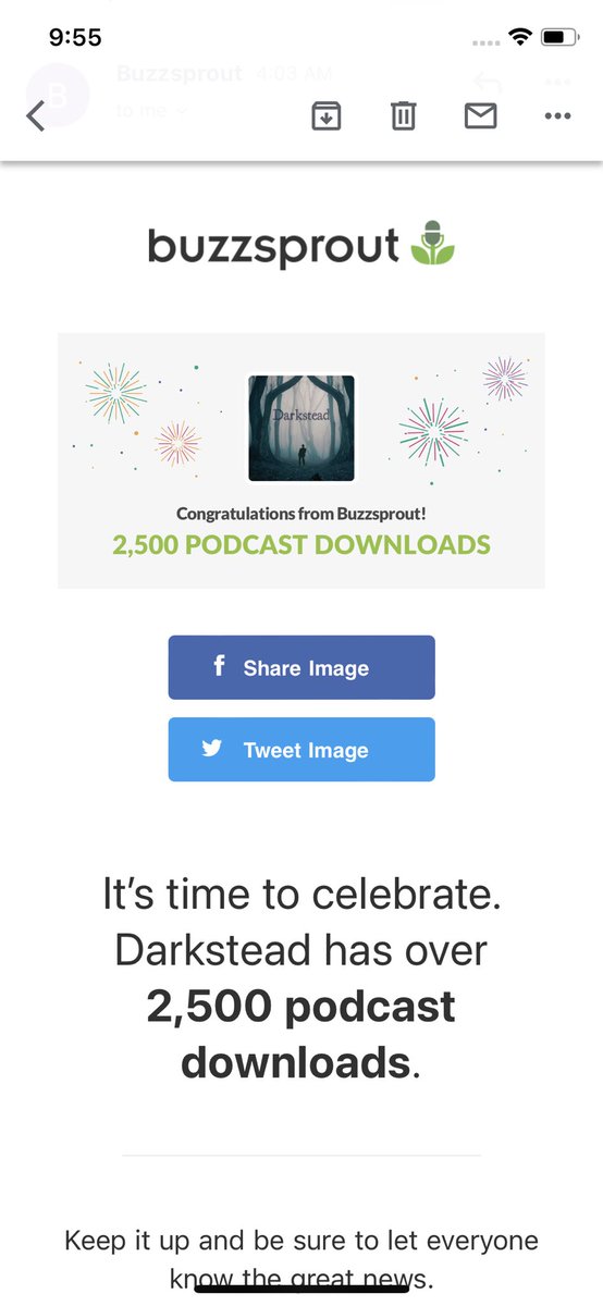 What a lovely early Christmas gift. Thank you to everyone for listening to #darkstead this year. We had a wonderful time making this story and sharing it with you! Wishing everyone a very happy holidays 😊#audiodrama