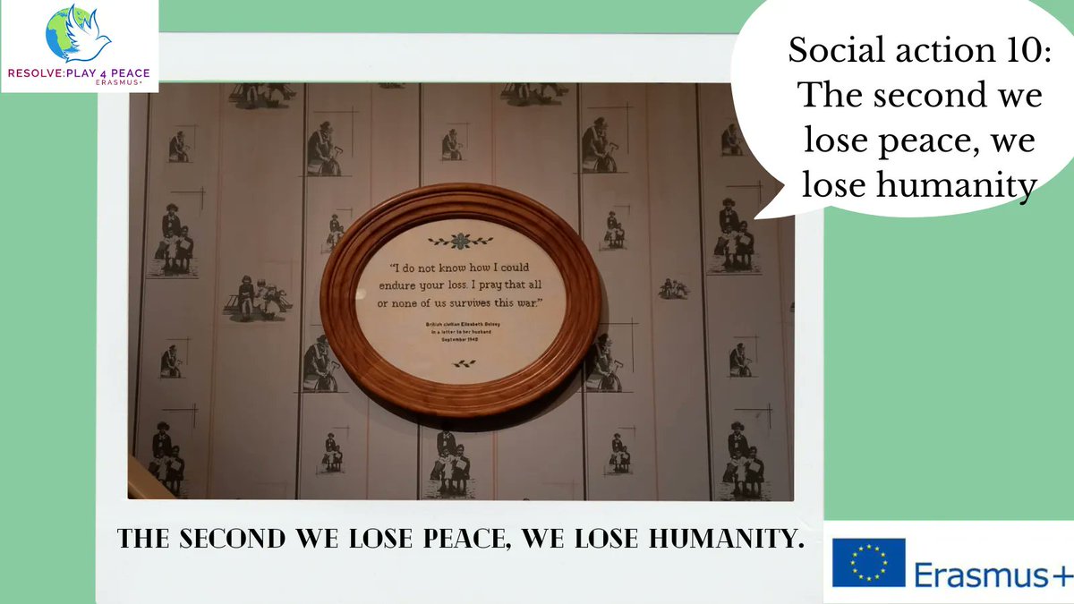 Asfarejournal's tweet photo. The second we lose peace, we lose humanity. 

#resolvplay4peace #peace #socialaction https://t.co/aX51VZ1i37
