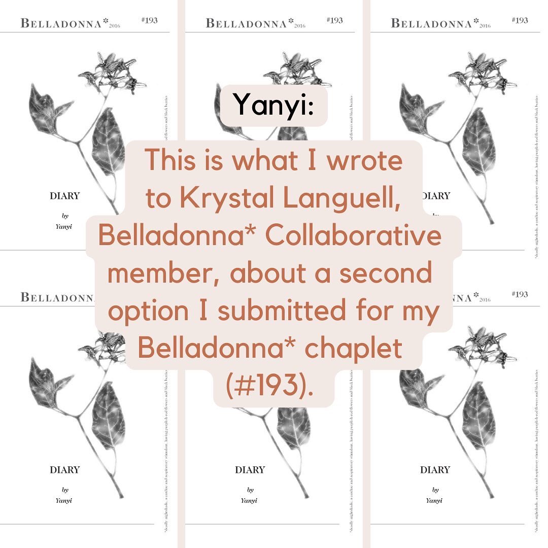 Belladonna* Series tweet media