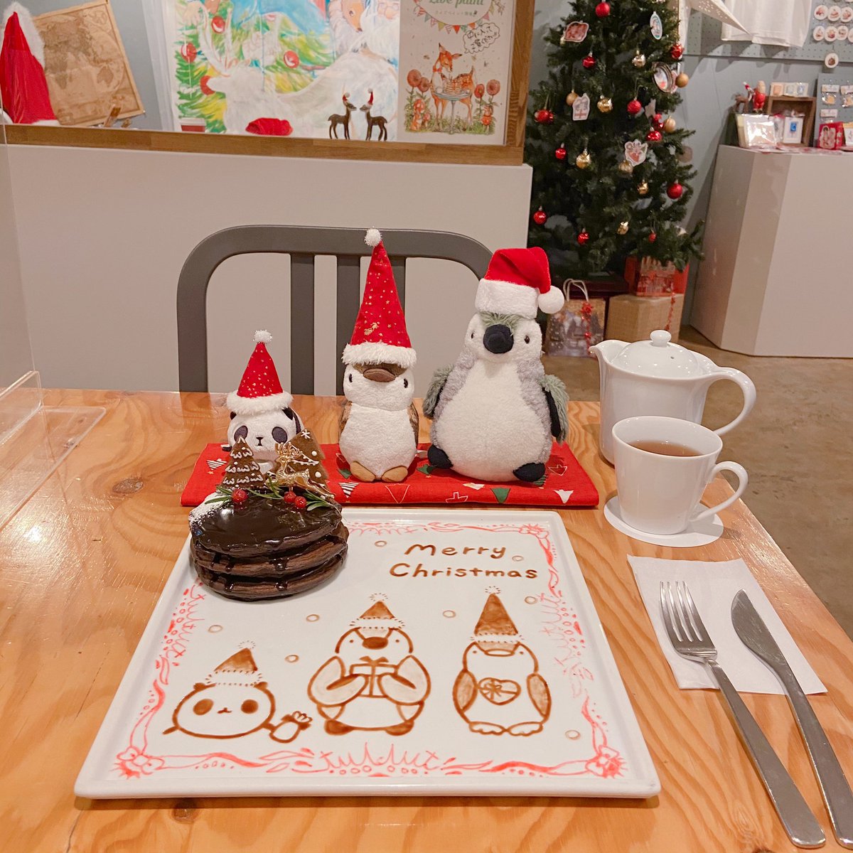 marumaru873's tweet photo. ATELIER CICAでチャレンジアートしてきた🦌🍫 https://t.co/8dNdjUVjYH