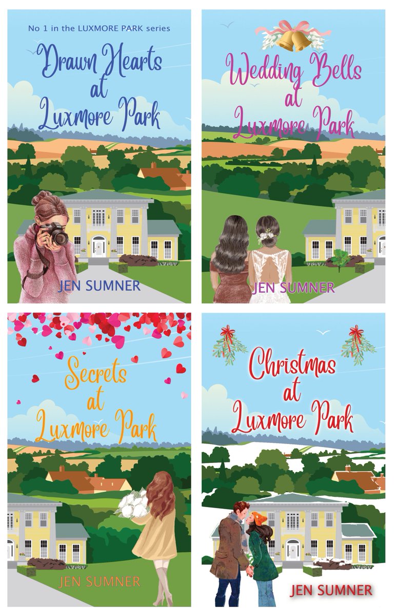 SteveDunnAuthor's tweet photo. New covers, and a new format! The Luxmore Park series is now available in paperback too. Treat yourself! (or a friend...) https://t.co/RqxDxLUZes https://t.co/aXmbFxIjC9