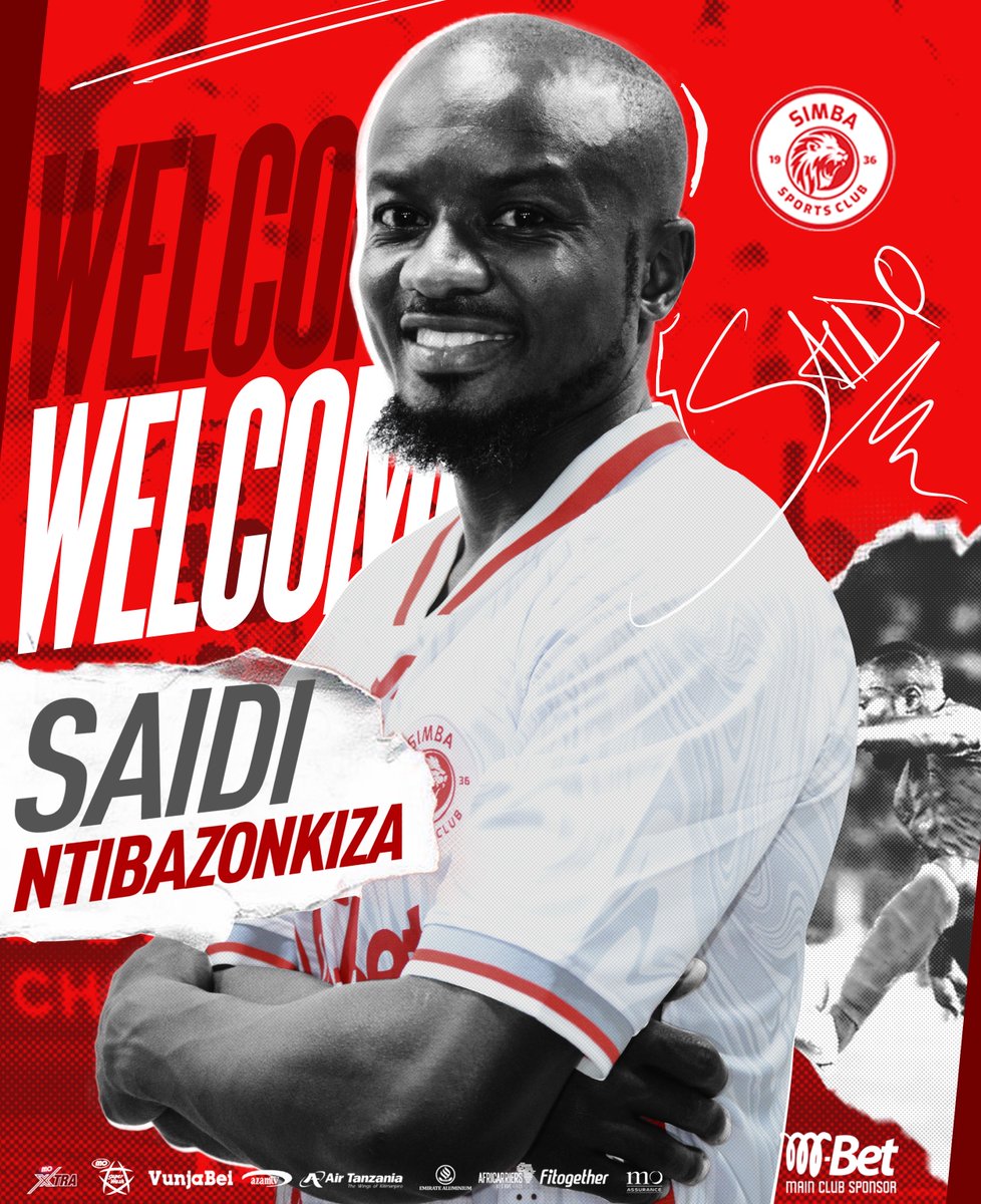 SimbaSCTanzania's tweet image. Saidi Ntibazonkiza ni 𝐌𝐍𝐘𝐀𝐌𝐀 🦁

#Ntibazonkiza
#NguvuMoja
